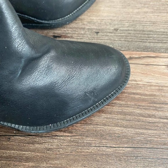 Steve‎ Madden Sz 6 winter calf buckle wedge heel boots NWT - Picture 5 of 6